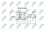 Gelenksatz, Antriebswelle NTY NPW-NS-006