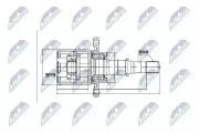 Gelenksatz, Antriebswelle NTY NPW-NS-046