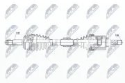 Antriebswelle Vorderachse links NTY NPW-NS-072