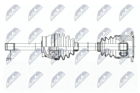 Antriebswelle NTY NPW-NS-084 Bild Antriebswelle NTY NPW-NS-084