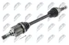 Antriebswelle Vorderachse links NTY NPW-NS-098 Bild Antriebswelle Vorderachse links NTY NPW-NS-098
