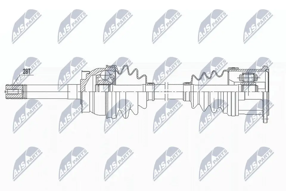 Antriebswelle NTY NPW-NS-104