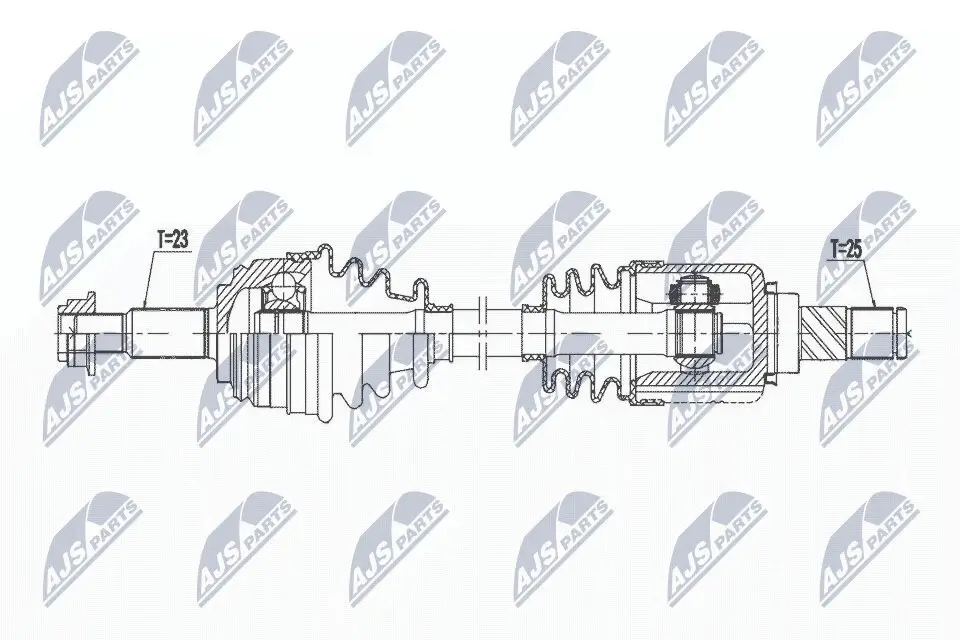 Antriebswelle NTY NPW-NS-110