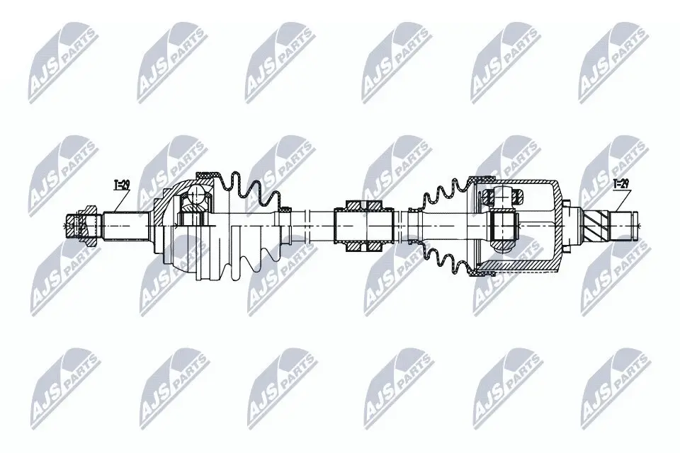 Antriebswelle NTY NPW-NS-169