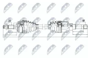 Antriebswelle Vorderachse rechts Vorderachse NTY NPW-PE-015