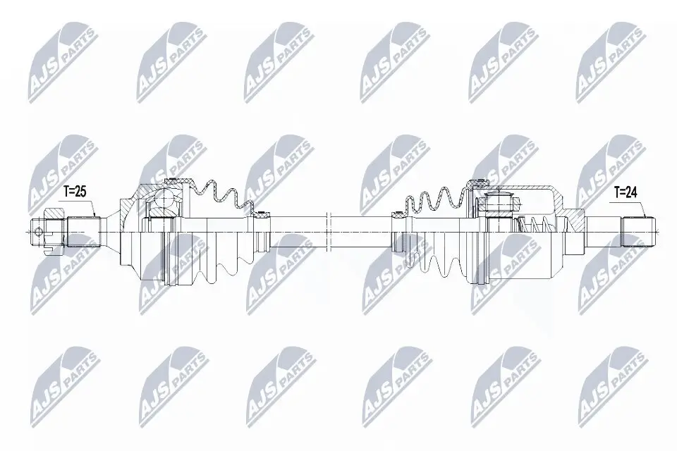 Antriebswelle NTY NPW-PE-025