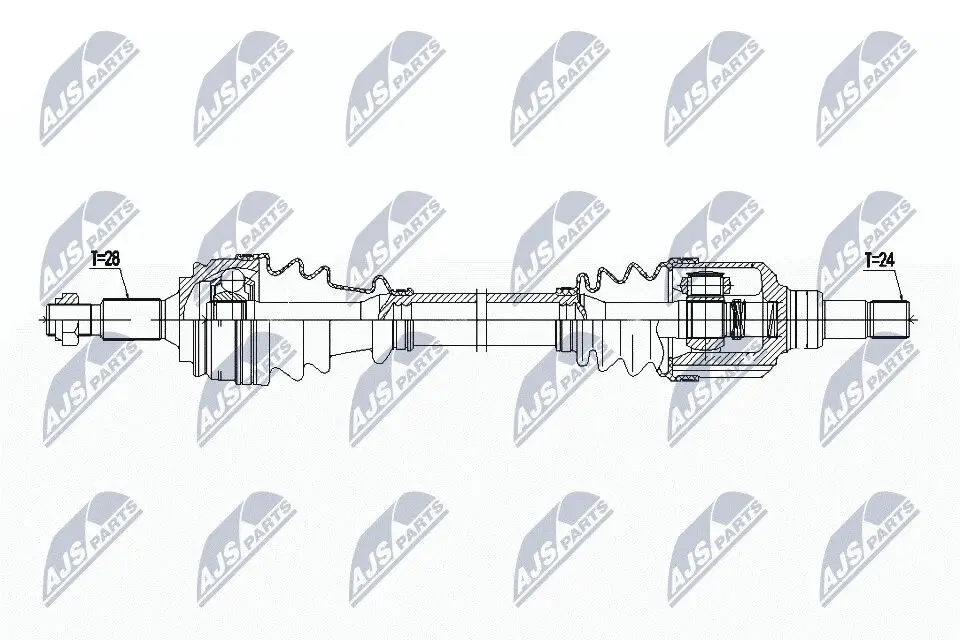 Antriebswelle NTY NPW-PE-049