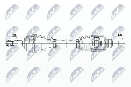 Antriebswelle NTY NPW-PE-049 Bild Antriebswelle NTY NPW-PE-049