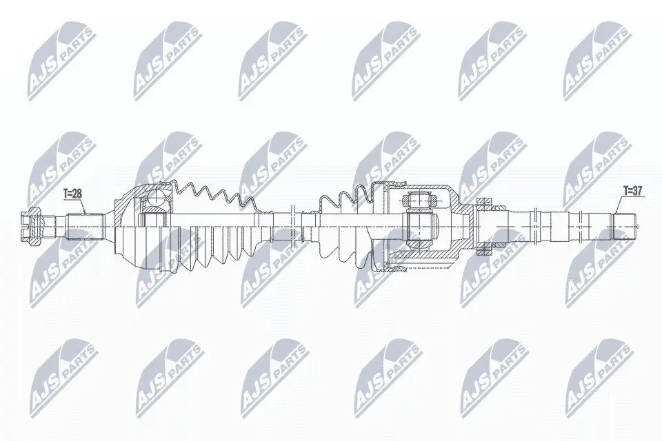 Antriebswelle NTY NPW-PE-053