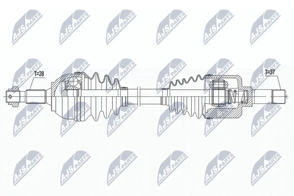 Antriebswelle NTY NPW-PE-057