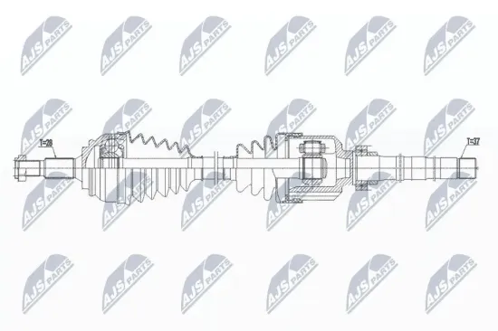 Antriebswelle NTY NPW-PE-071 Bild Antriebswelle NTY NPW-PE-071