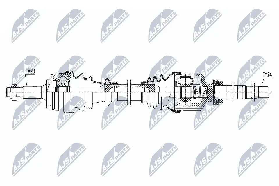 Antriebswelle NTY NPW-PE-079