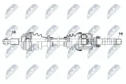 Antriebswelle Vorderachse rechts NTY NPW-PE-079