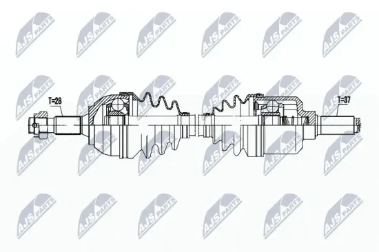 Antriebswelle NTY NPW-PE-093 Bild Antriebswelle NTY NPW-PE-093