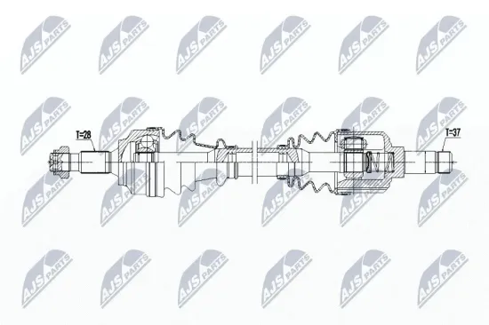 Antriebswelle NTY NPW-PE-099 Bild Antriebswelle NTY NPW-PE-099