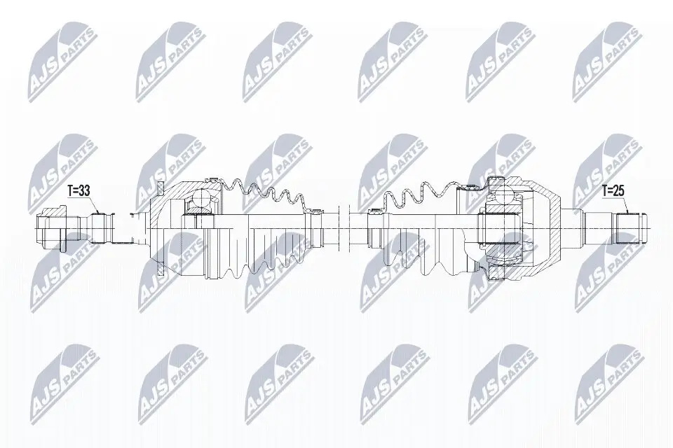 Antriebswelle NTY NPW-PL-069