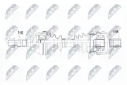 Antriebswelle Vorderachse rechts NTY NPW-PL-079