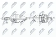 Antriebswelle Vorderachse rechts NTY NPW-PL-089