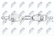 Antriebswelle Vorderachse rechts NTY NPW-PL-095