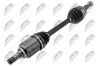 Antriebswelle Vorderachse links NTY NPW-PL-117 Bild Antriebswelle Vorderachse links NTY NPW-PL-117