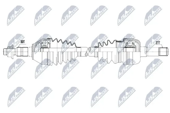 Antriebswelle Vorderachse links Vorderachse rechts NTY NPW-PL-148 Bild Antriebswelle Vorderachse links Vorderachse rechts NTY NPW-PL-148