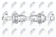 Antriebswelle Hinterachse links Hinterachse rechts NTY NPW-PS-009