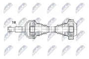 Antriebswelle Hinterachse links Hinterachse rechts NTY NPW-PS-011