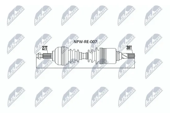 Antriebswelle NTY NPW-RE-007 Bild Antriebswelle NTY NPW-RE-007