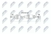 Antriebswelle Vorderachse NTY NPW-RE-010