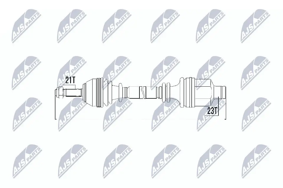 Antriebswelle NTY NPW-RE-014