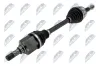 Antriebswelle Vorderachse Vorderachse links NTY NPW-RE-066 Bild Antriebswelle Vorderachse Vorderachse links NTY NPW-RE-066