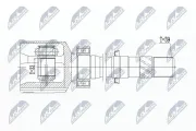 Gelenksatz, Antriebswelle NTY NPW-RE-076