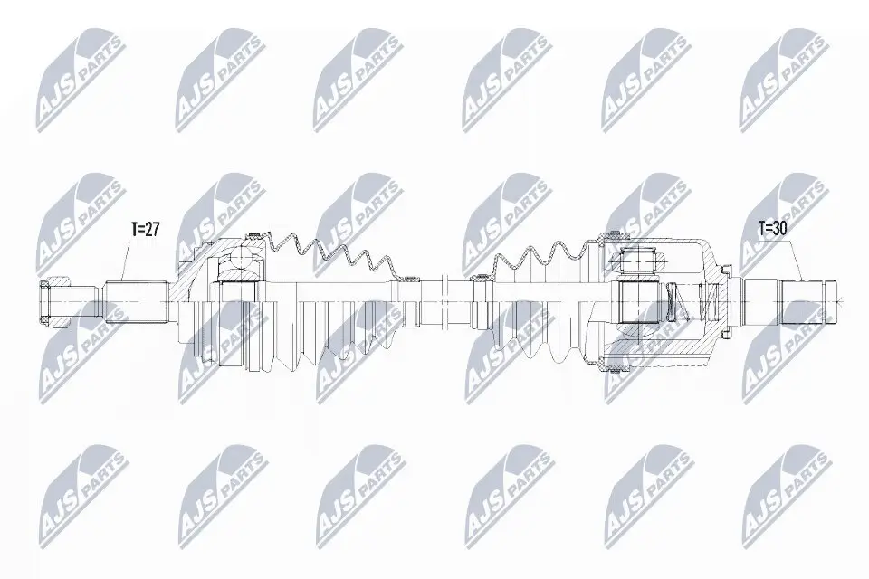 Antriebswelle NTY NPW-RE-091