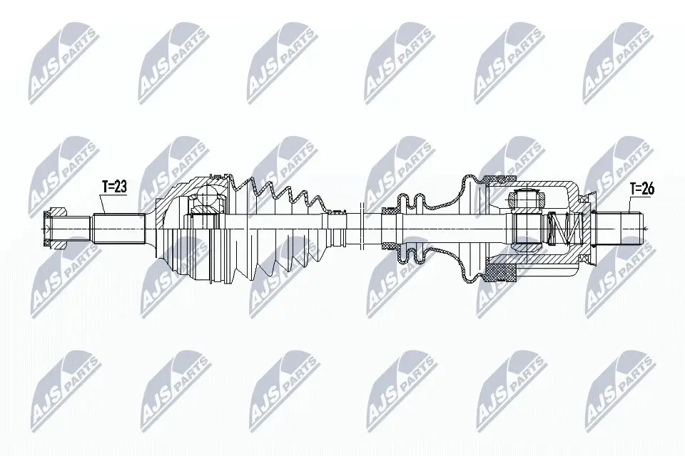 Antriebswelle NTY NPW-RE-093