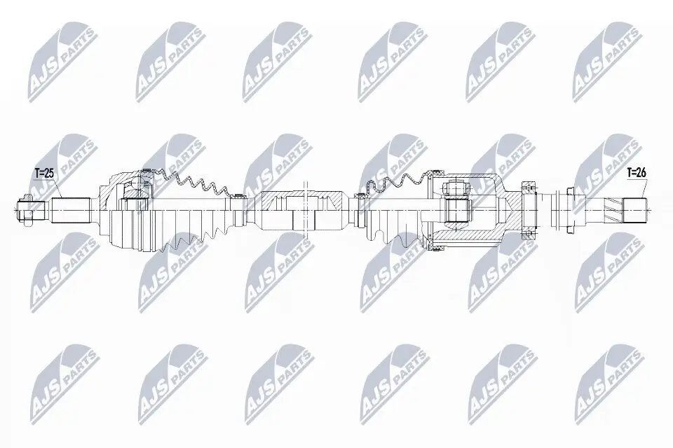 Antriebswelle NTY NPW-RE-140