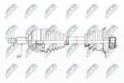 Antriebswelle Vorderachse links NTY NPW-RE-153