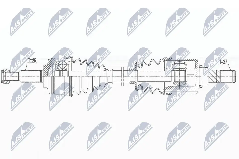 Antriebswelle NTY NPW-RE-164