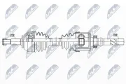 Antriebswelle Vorderachse rechts NTY NPW-RE-192