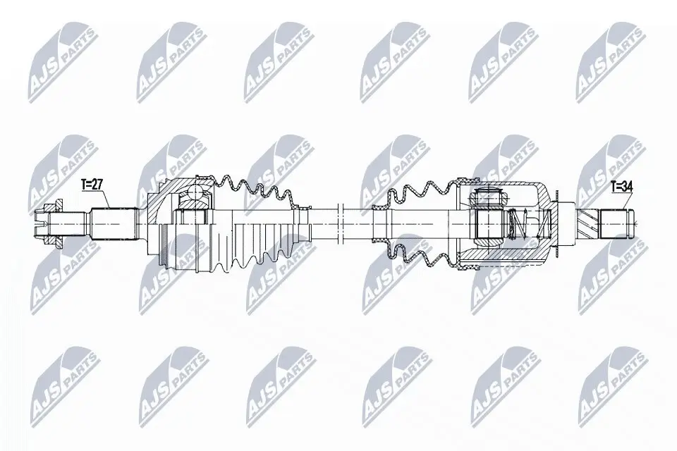 Antriebswelle NTY NPW-RE-202