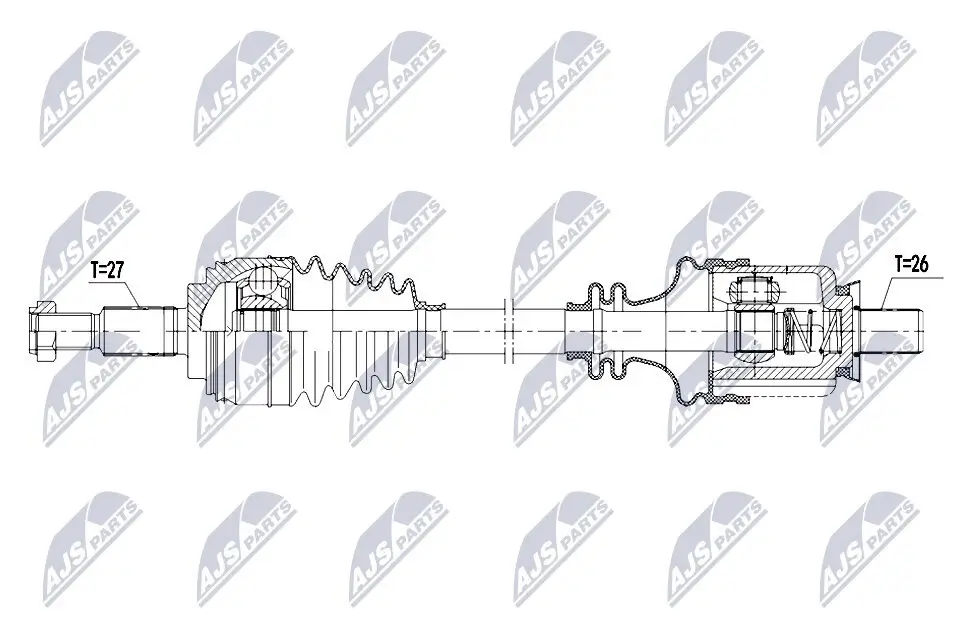 Antriebswelle NTY NPW-RE-208