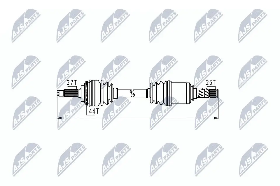 Antriebswelle NTY NPW-SB-009