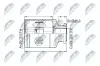 Gelenksatz, Antriebswelle Vorderachse getriebeseitig NTY NPW-SB-011