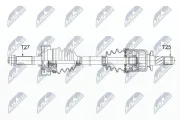 Antriebswelle Hinterachse links NTY NPW-SB-025