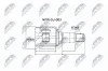 Gelenksatz, Antriebswelle getriebeseitig NTY NPW-SU-003