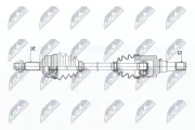 Antriebswelle Vorderachse rechts NTY NPW-TY-094