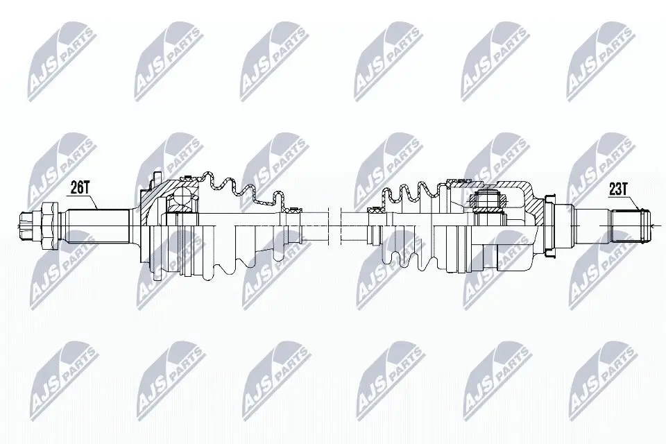 Antriebswelle NTY NPW-TY-113