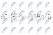 Antriebswelle Vorderachse links NTY NPW-TY-115