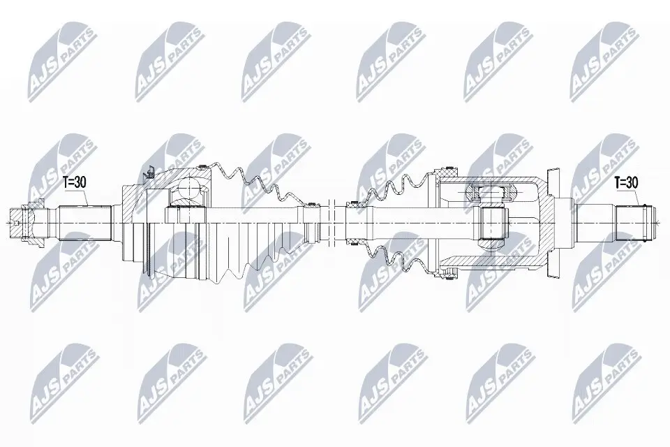 Antriebswelle NTY NPW-TY-121