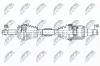 Antriebswelle Vorderachse links NTY NPW-TY-155 Bild Antriebswelle Vorderachse links NTY NPW-TY-155