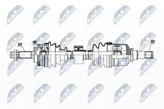 Antriebswelle Vorderachse rechts NTY NPW-TY-179 Bild Antriebswelle Vorderachse rechts NTY NPW-TY-179